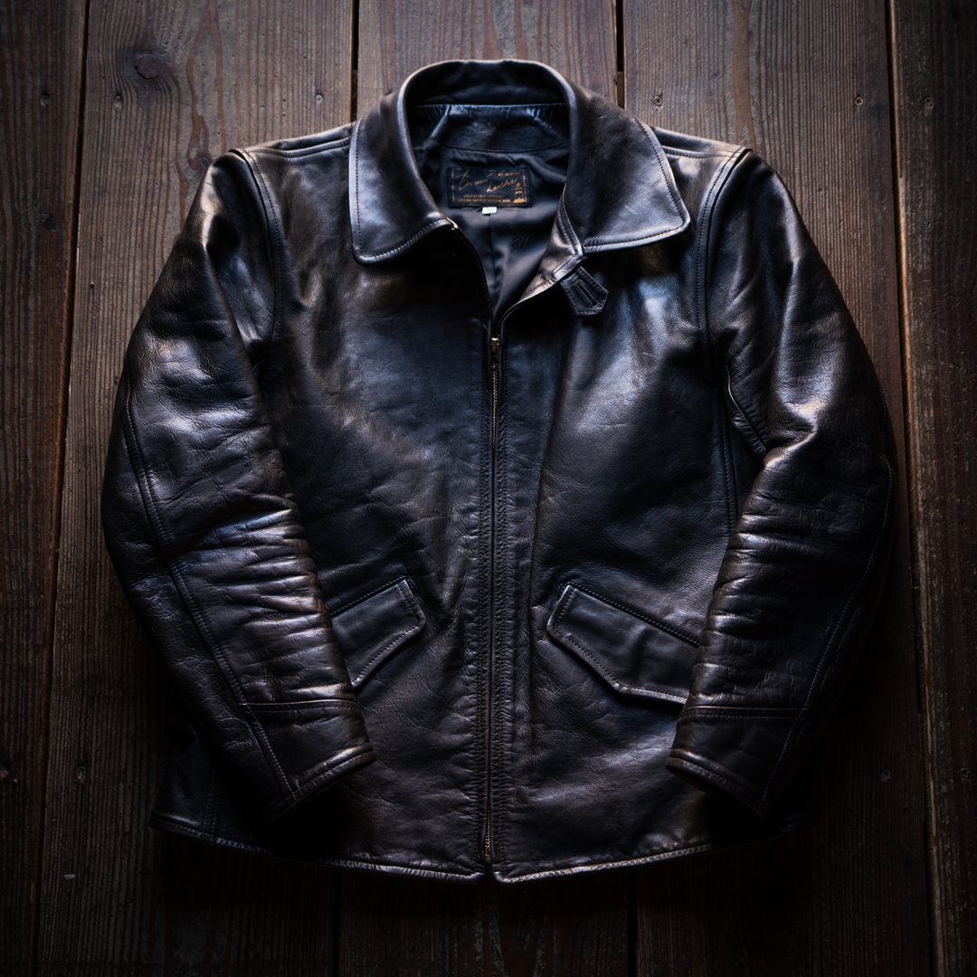 Sasha Leather Jacket Black